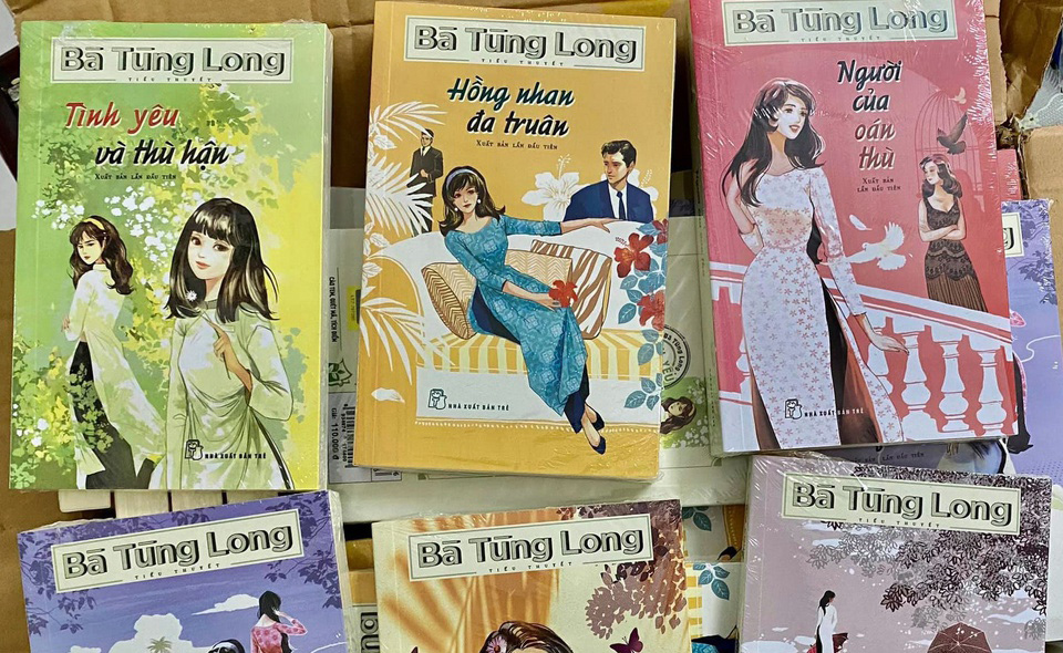 Ra mắt 6 truyện dài của nữ văn sĩ Bà Tùng Long