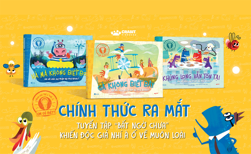 Khám phá thế giới khoa học không gai góc, không khô khan cùng bộ sách “Em có biết”