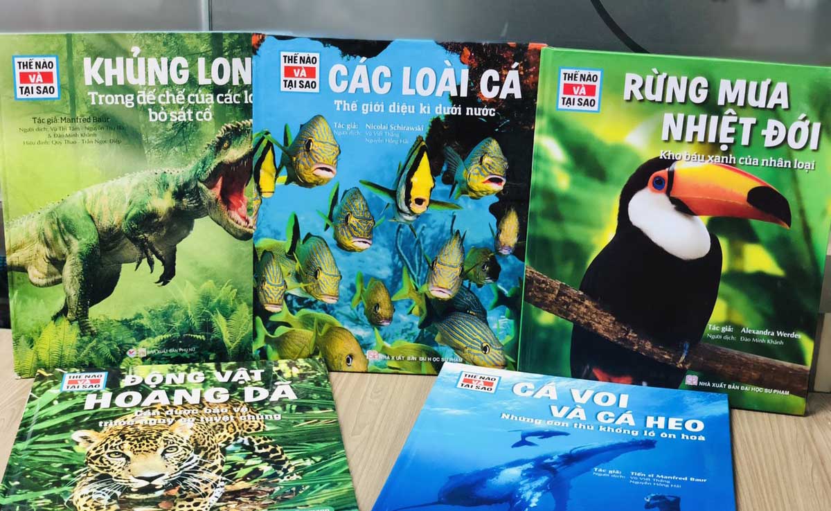 Cuốn sách giải đáp hàng nghìn câu hỏi của trẻ