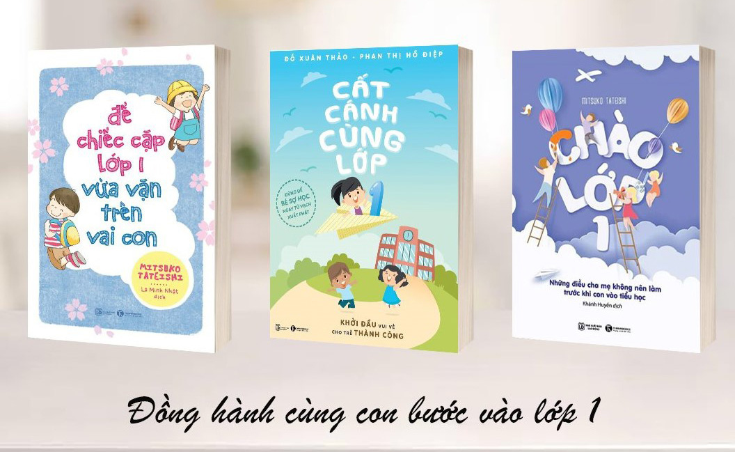 Bộ sách giúp trẻ tự tin bước vào lớp 1