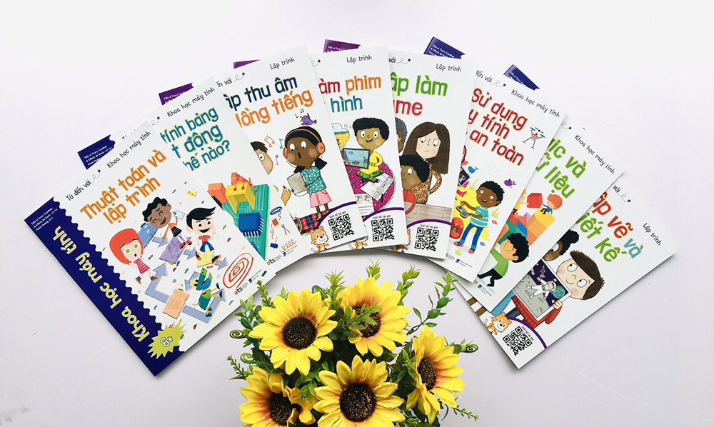 Bộ sách Tớ đến với Khoa học máy tính và Lập trình: Bản hướng dẫn đơn giản đưa trẻ tới gần hơn đam mê công nghệ
