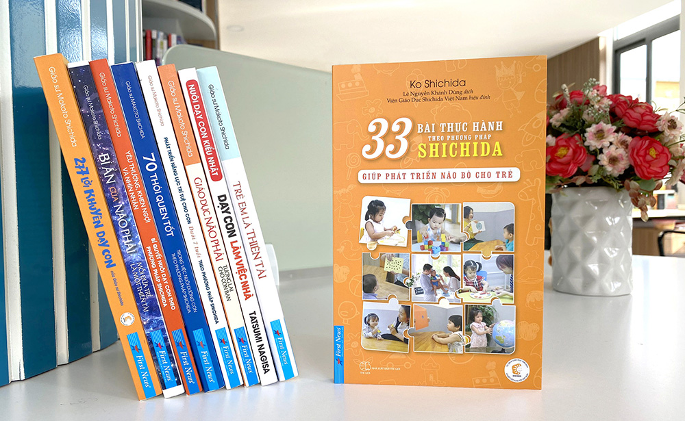 33 Bài thực hành theo phương pháp Shichida: Cha mẹ là người đánh thức tố chất thiên tài của con
