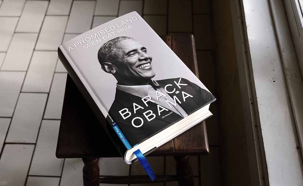 MIỀN ĐẤT HỨA - Hồi ký nổi tiếng của Cựu Tổng Thống Obama xuất bản tại việt nam